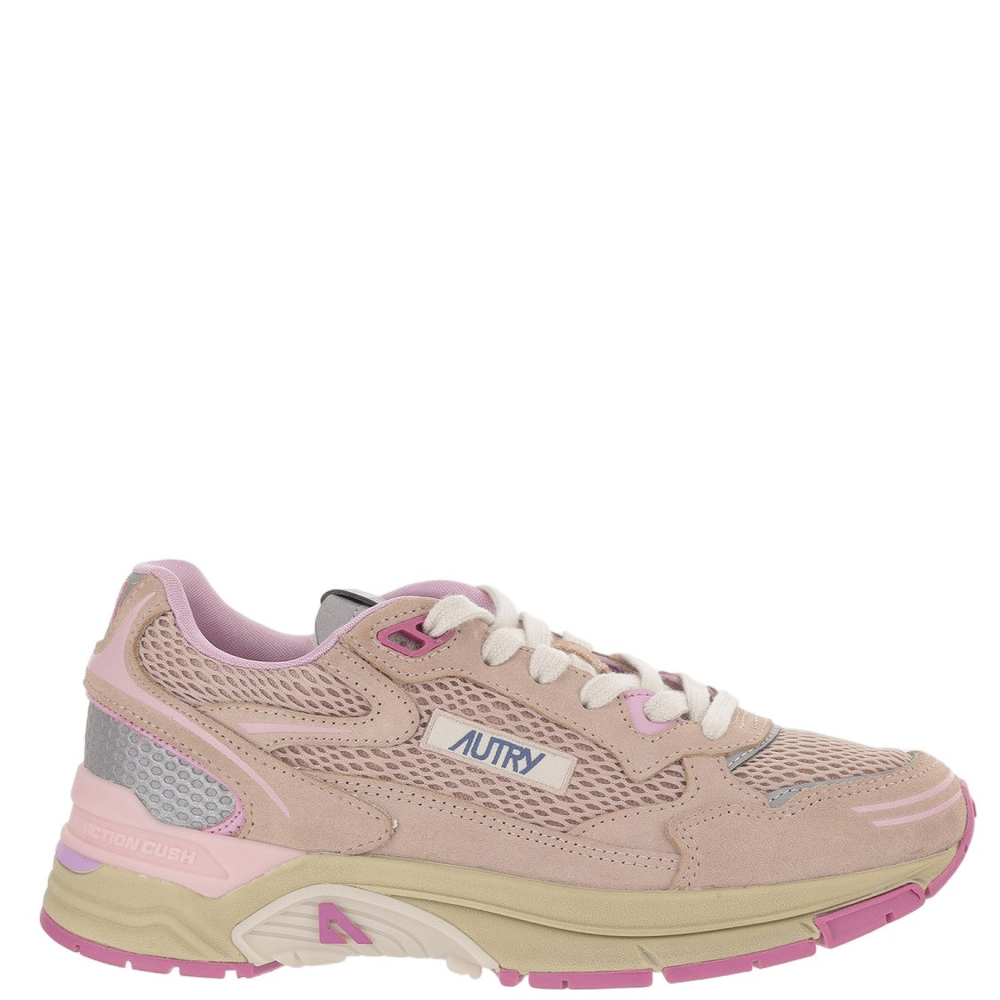 Autry Hyperway Sneakers With Suede And Mesh Detailing