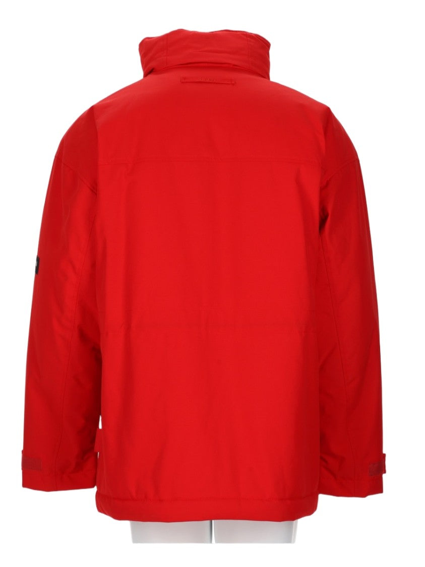 Napa By Martine Rose Vibrant Hooded Parka With Boxy Silhouette