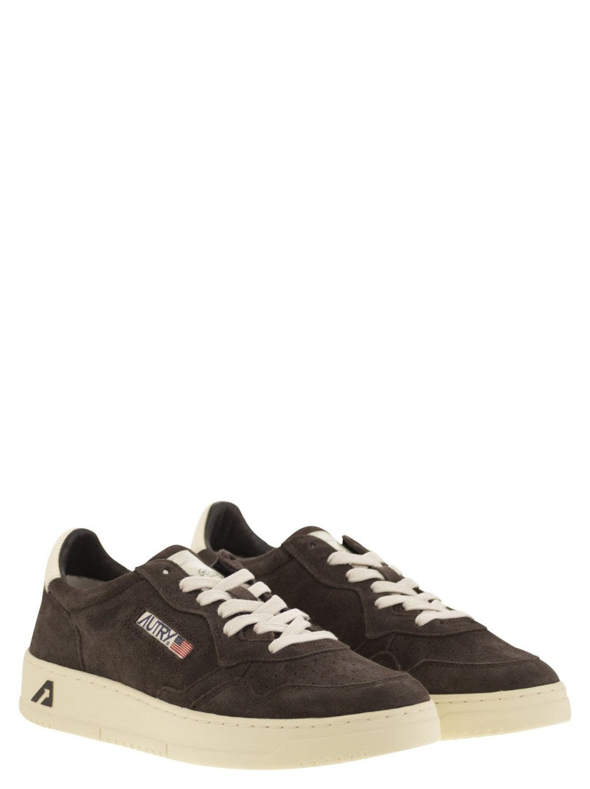 Autry Medalist Low - Suede Sneakers