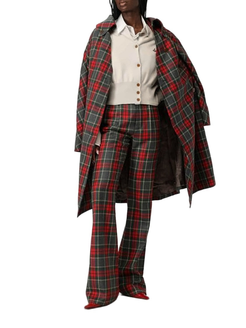 Vivienne Westwood Cropped Knit Cardigan With Fitted Waistband