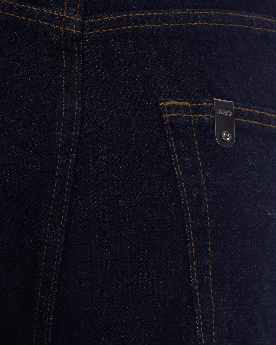 Liu Jo Blue Relaxed No-Stretch Denim Jeans