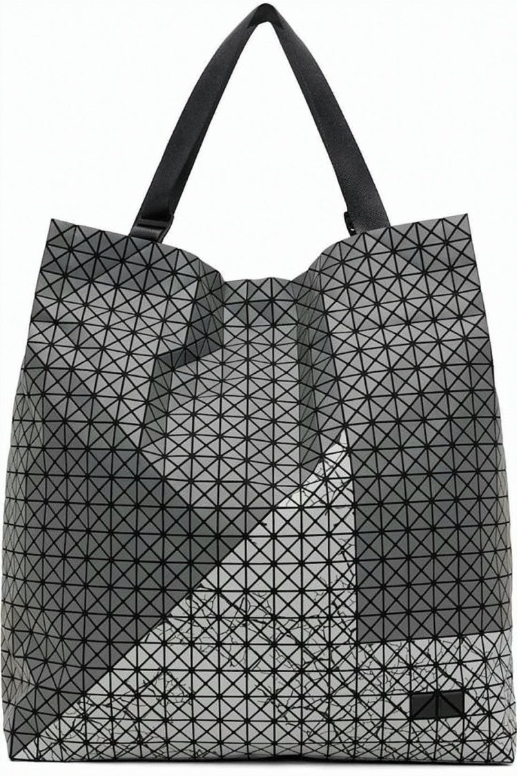 Baobao Geometric-Faceted Tote Bag With Spacious Interior