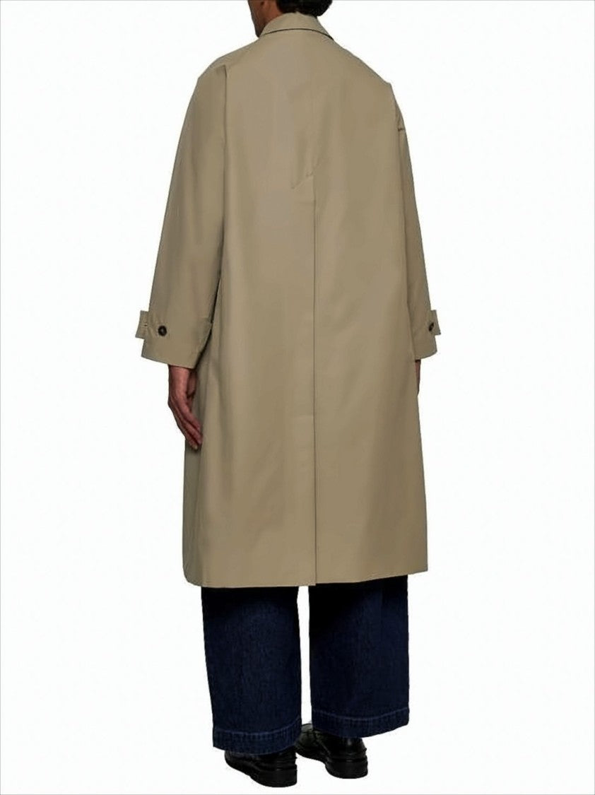 Studio Nicholson Knee-Length Coat With Classic Collar
