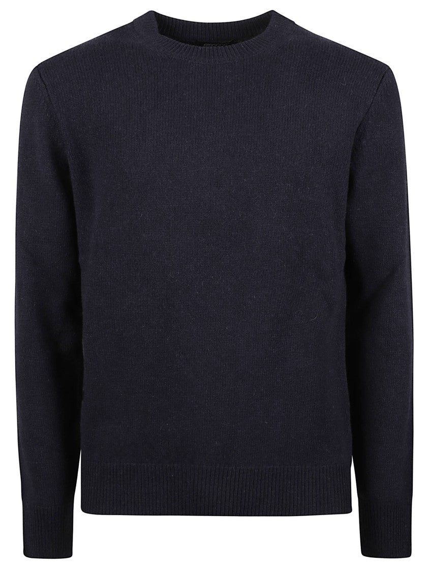 Aragona Fine Knit Round Neck Pure Cashmere Sweater