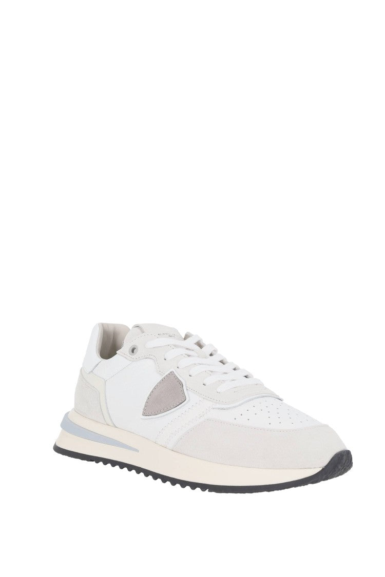 Philippe Model Tropez 2.1 Leather And Suede Running Sneakers