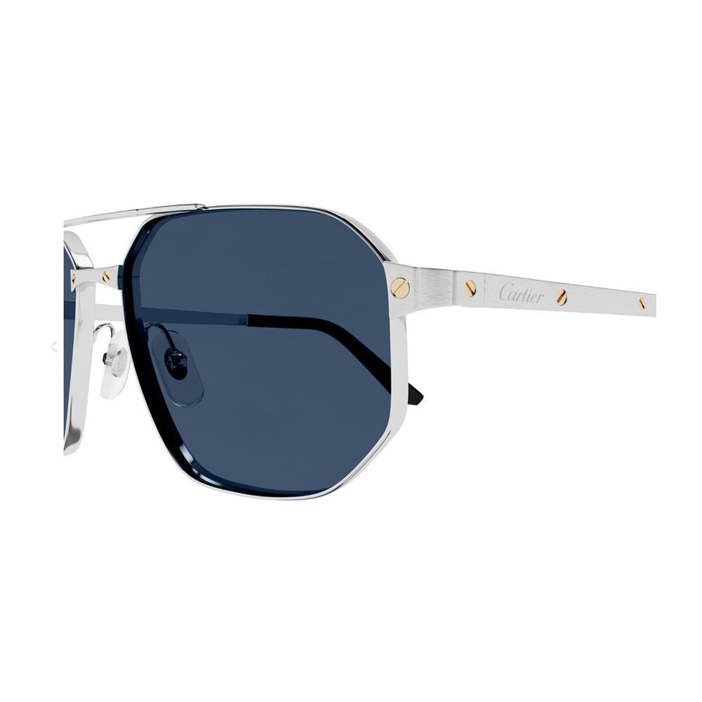 Cartier Ct0462s Santos De Pilot Shape Sunglasses