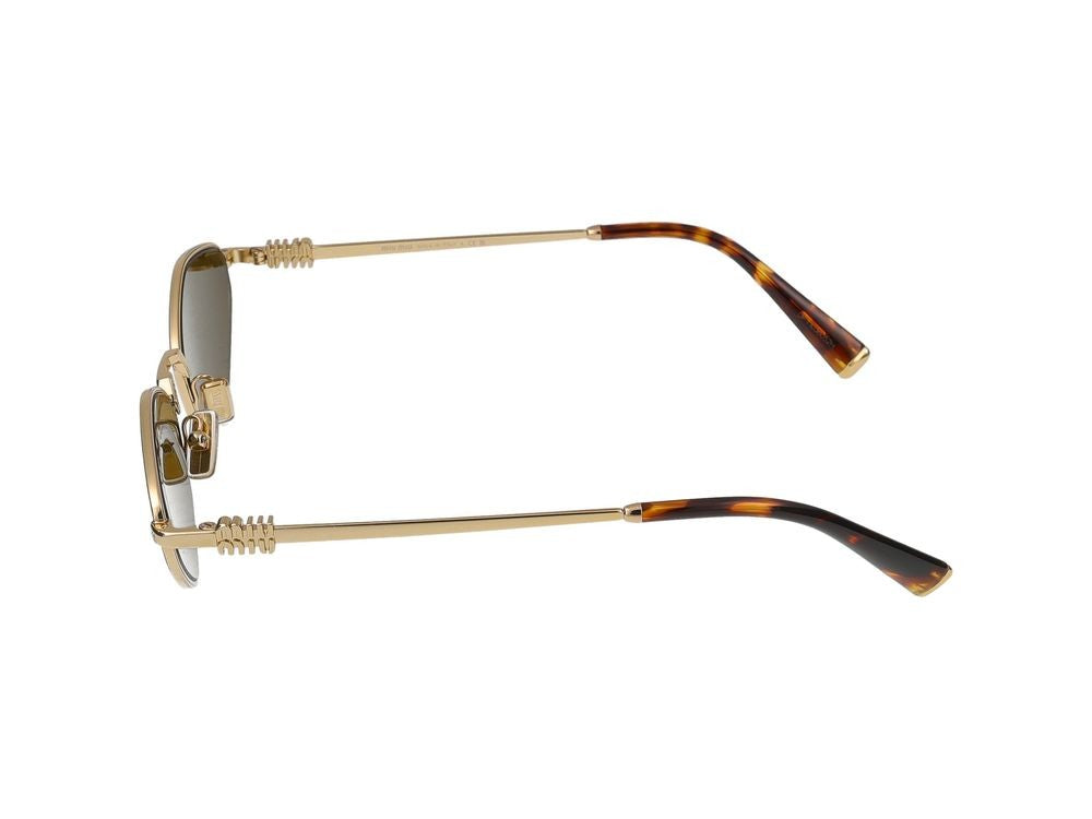 Miu Miu Olive 0Mu 56Zs Metal Sunglasses