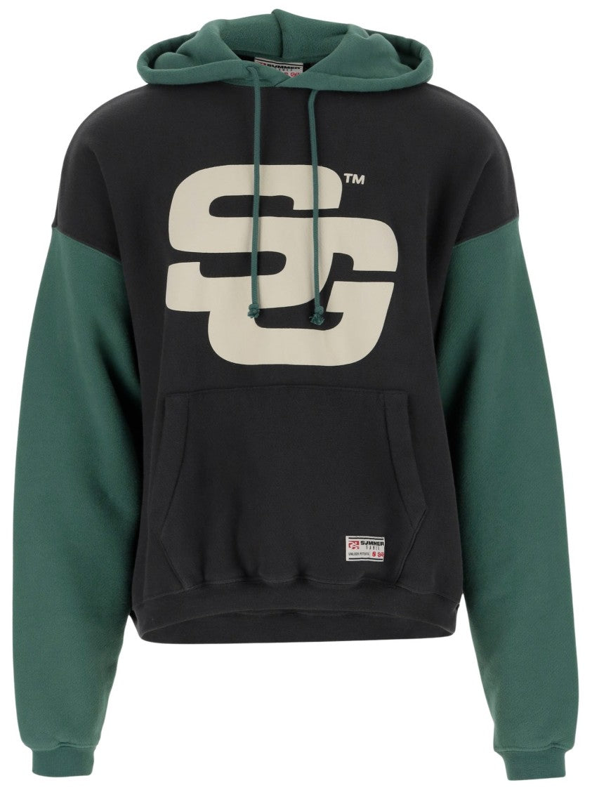 Summer Games Cotton Hoodie With Logo