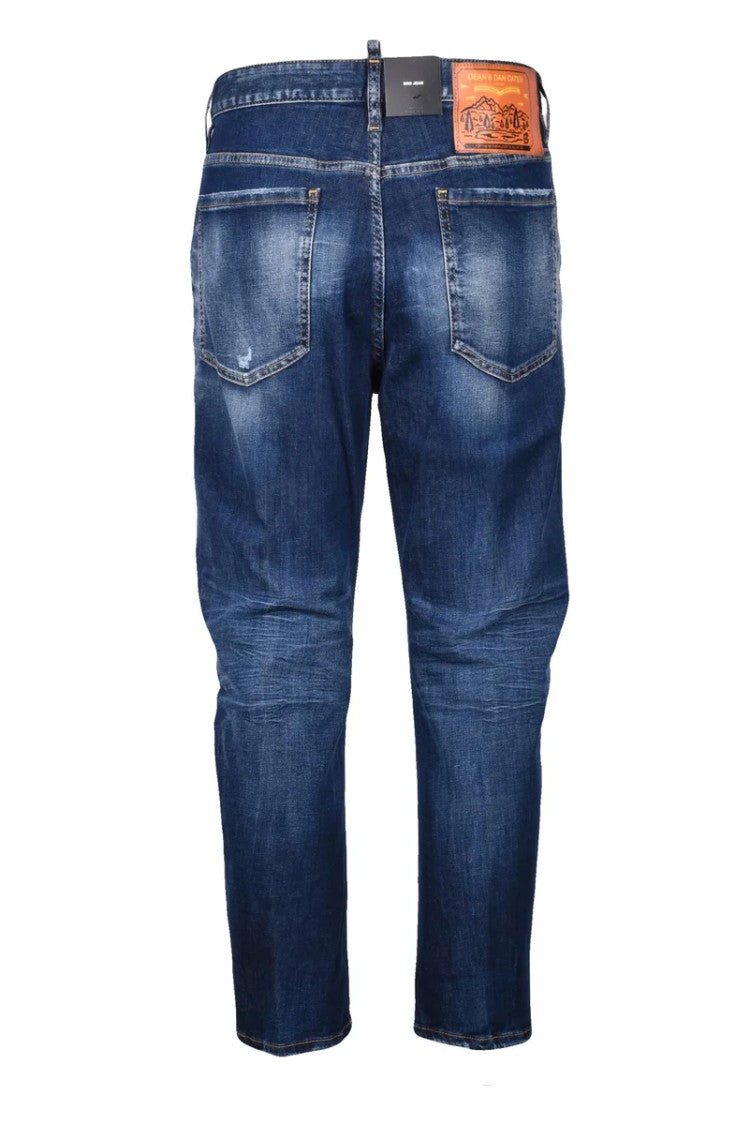 Dsquared2 Bro Stretch Jeans - Blue