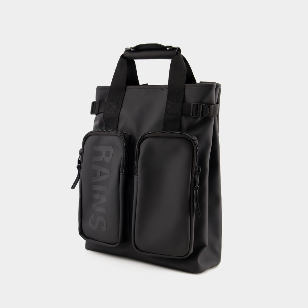 Rains Texel Backpack - Synthetic - Black