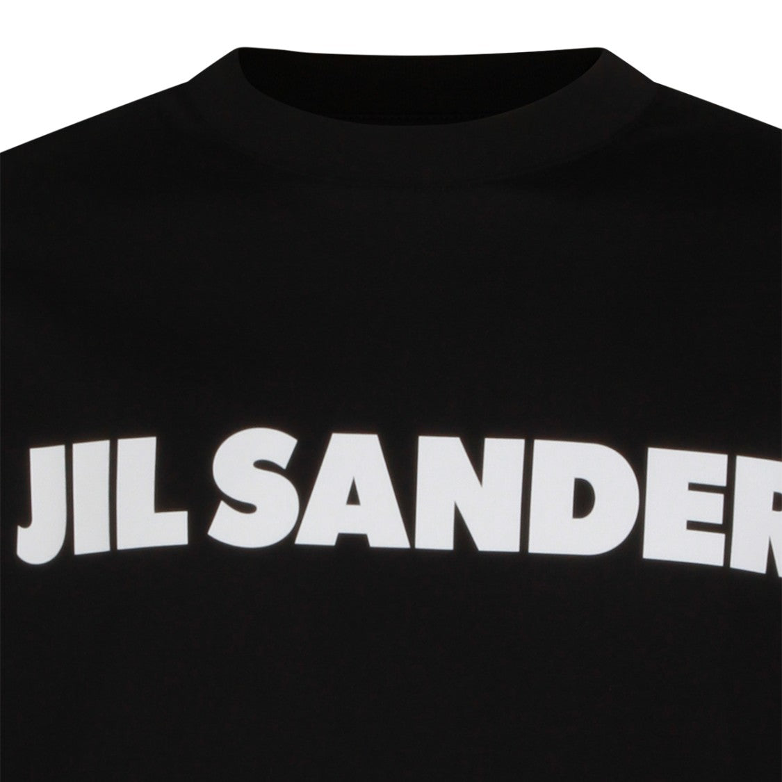 Jil Sander Black Cotton T-Shirt