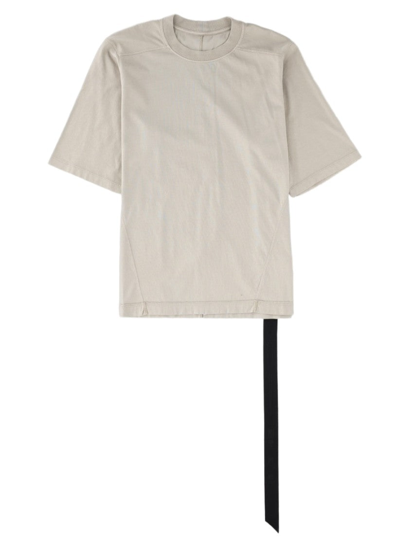 Drkshdw By Rick Owens Walrus Relaxed Fit Unique Hem Cotton T-Shirt