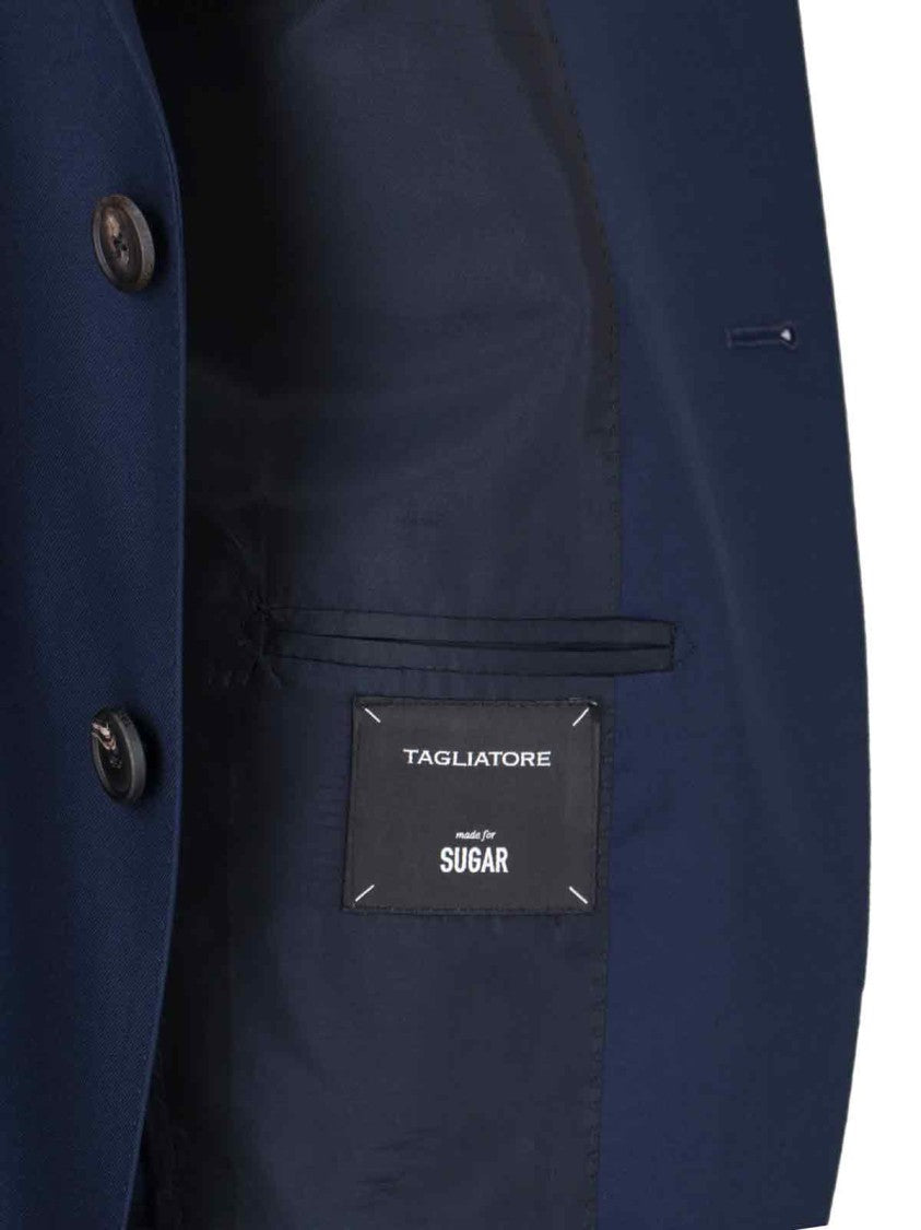 Tagliatore Single-Breasted Cutter Suit – Blue
