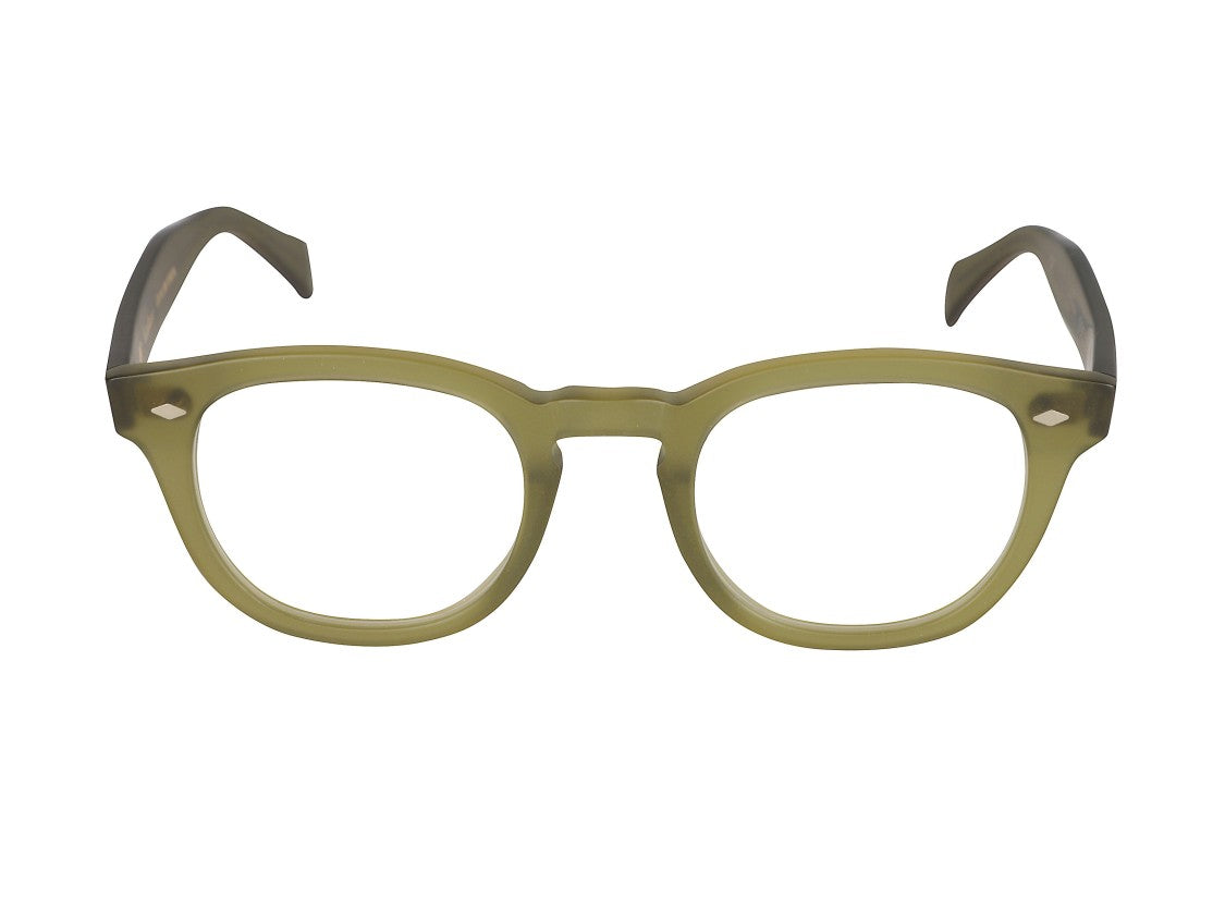 Kador Olive Green Jolly Cal 49 Square Eyeglasses
