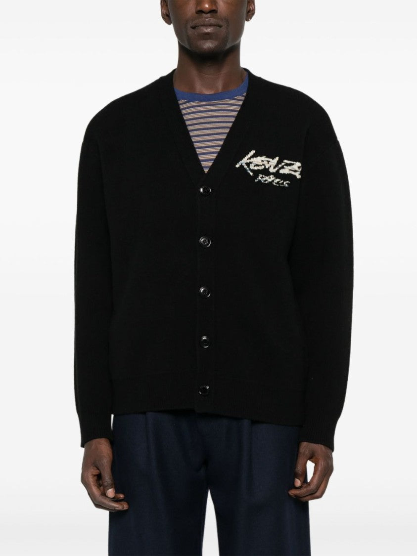 Kenzo Wool Blend Cardigan