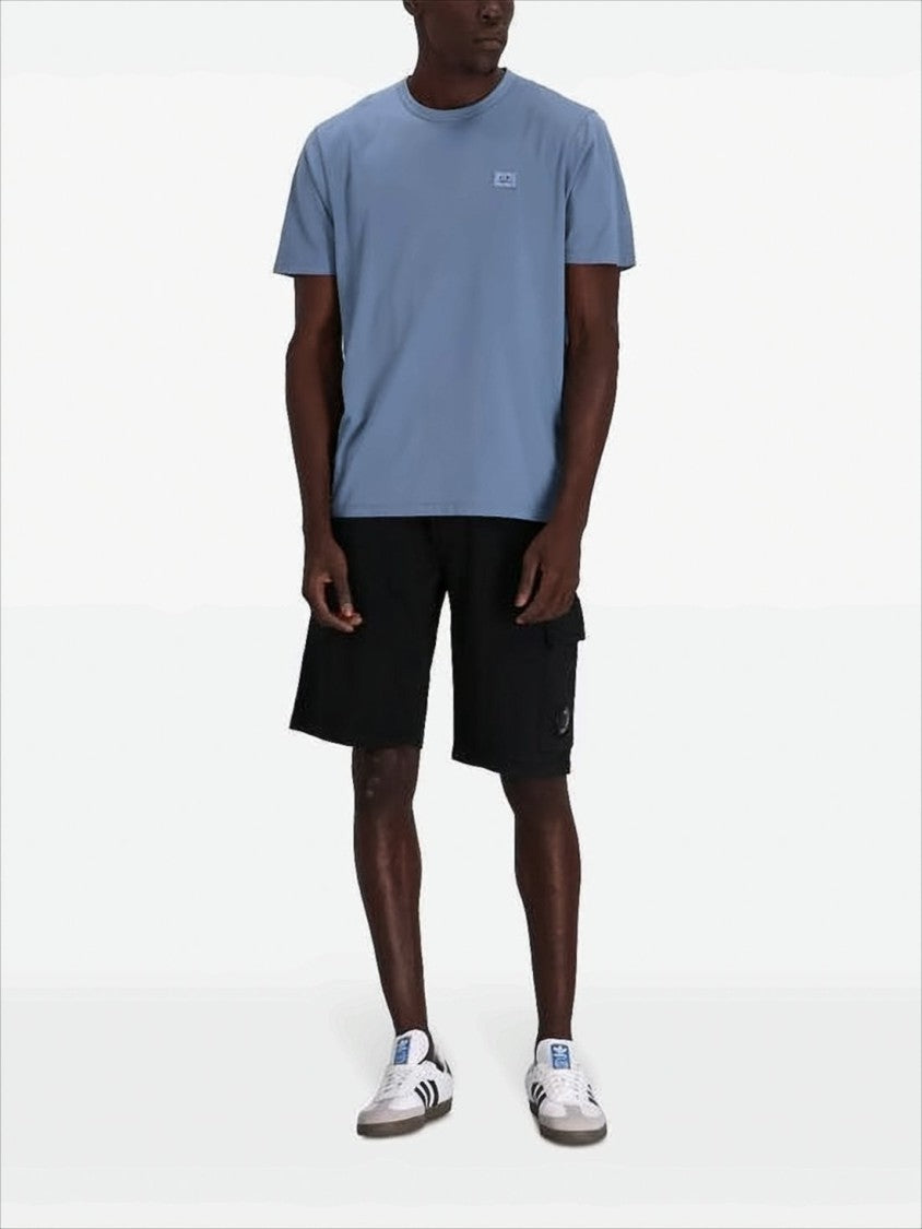 C.P. Company Relaxed Fit Cargo Shorts With Elastic Waistband