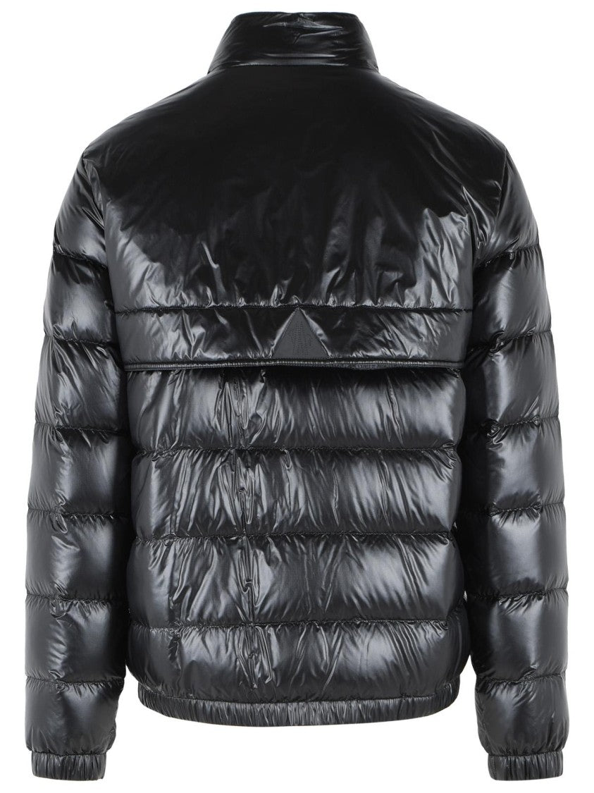 Moncler Grenoble Foldable Short 'Orres' Black Polyamide Down Jacket