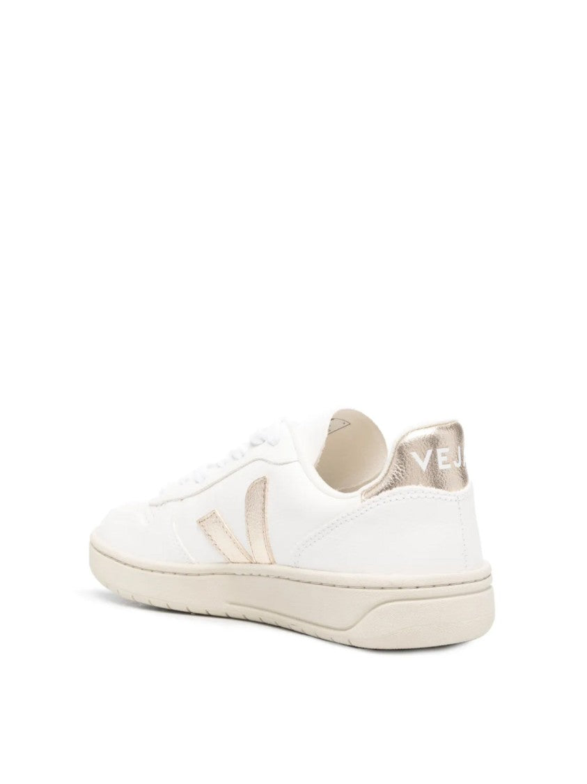Veja V-10 Chromefree Leather Sneakers