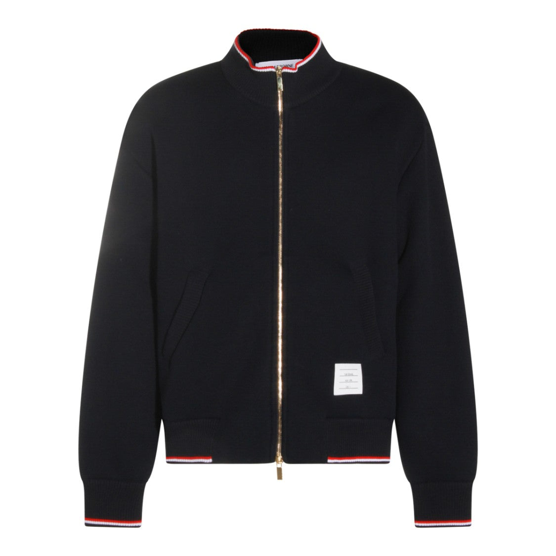 Thom Browne Navy Cotton Casual Jacket
