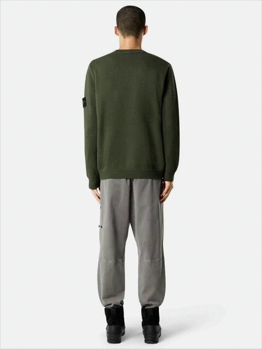 Stone Island Winter Cotton Crewneck Jumper