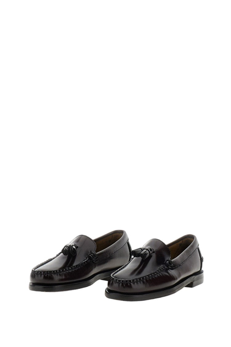 Sebago Burgundy Will Classic Leather Tassel Loafers