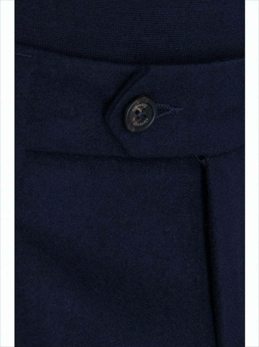 Eleventy Double-Breasted Wool-Cashmere Jersey Suit