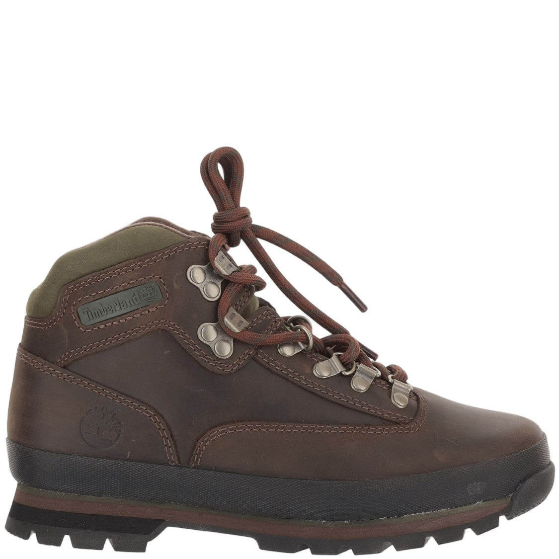 Timberland Rugged High Ankle Leather Boots With Textured Sole