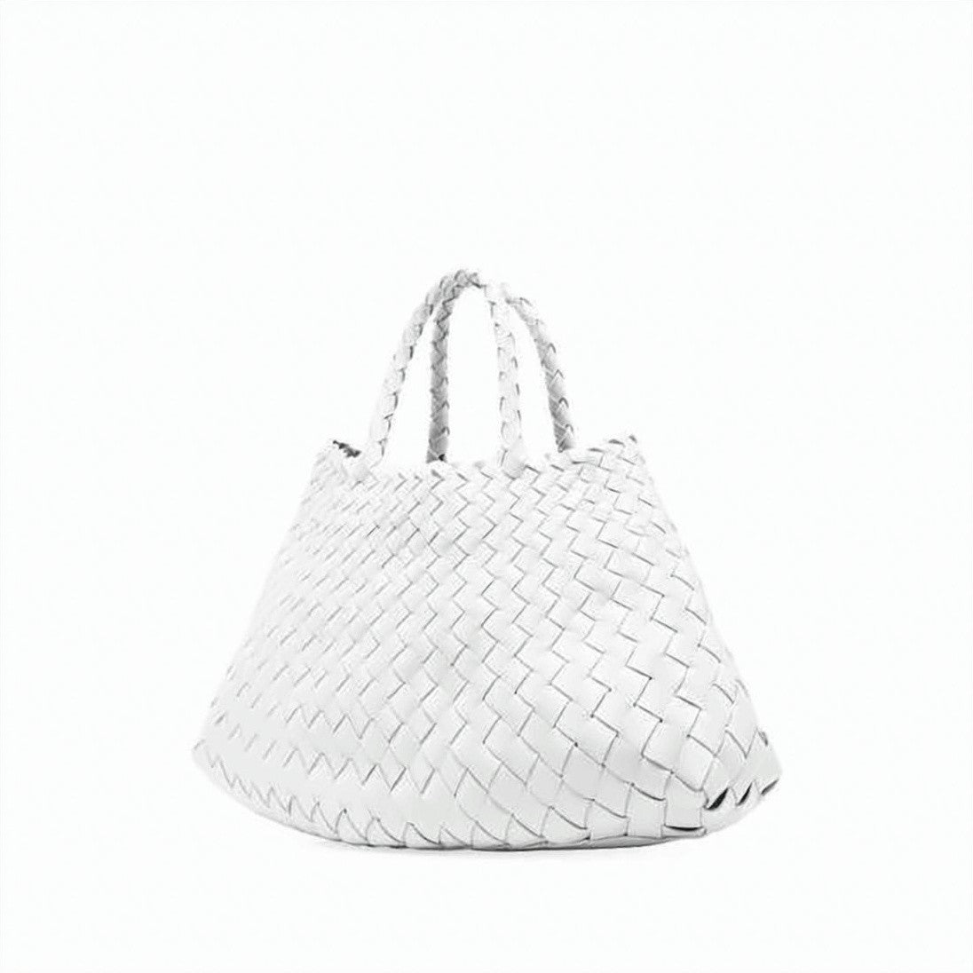 Dragon Diffusion Artisanal Woven Buffalo Leather Tote Bag