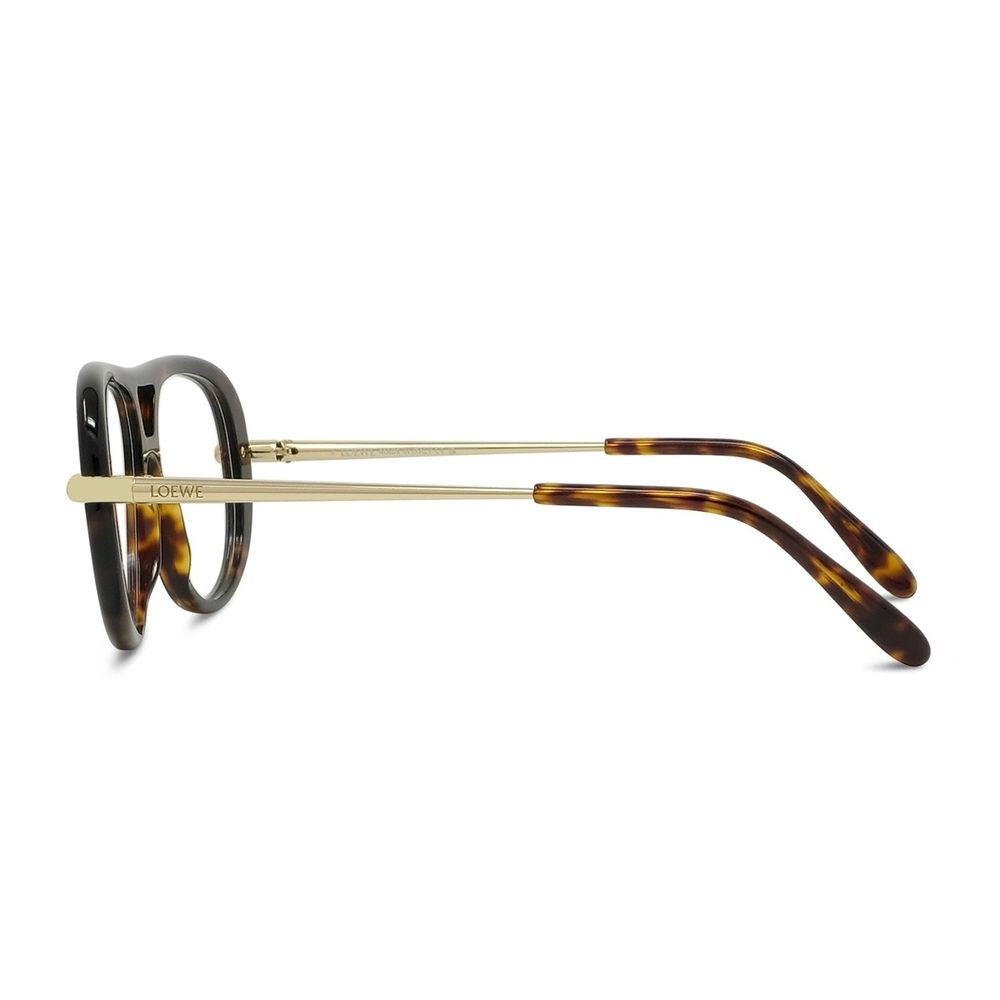 Loewe Pilot Optical Glasses Lw50112i Havana