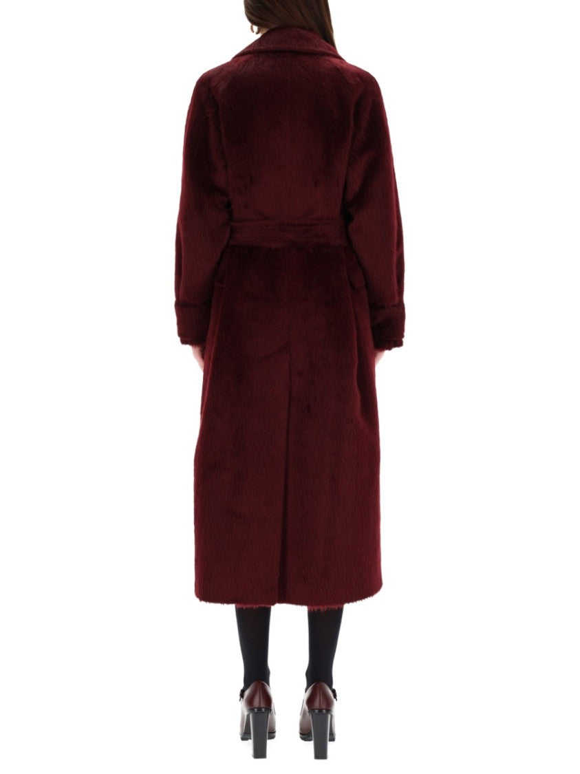 Max Mara Albata Belted Alpaca-Blend Coat