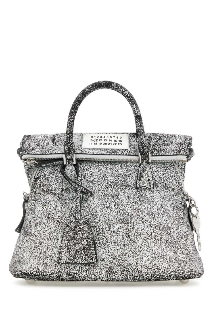 Maison Margiela Two-Tone Leather Mini 5Ac Loved To Death Handbag