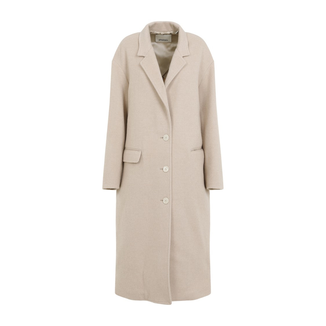 Isabel Marant Efezia Beige Wool Coat