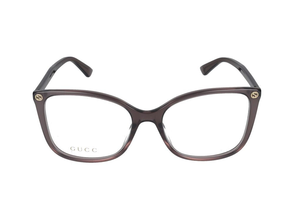 Gucci Eyeglasses Gg0026o 019 Brown Brown Transpare 53/17/140