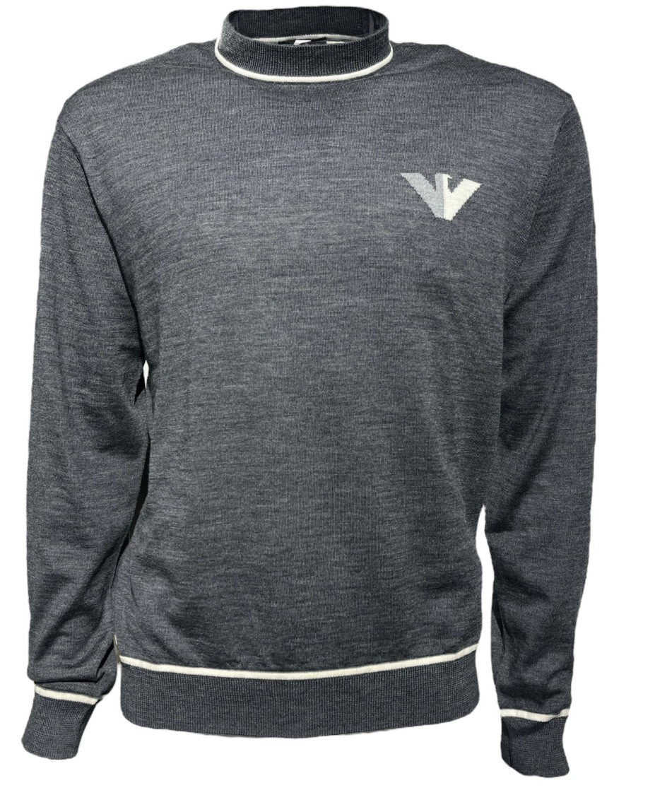Emporio Armani Wool Crewneck Pullover