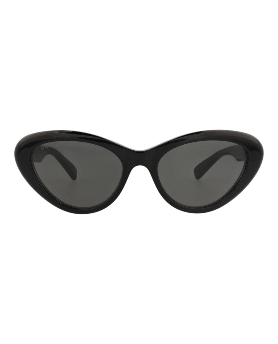 Gucci Cat Eye-Frame Recycled Acetate Sunglasses With Saddle Nose Bridge