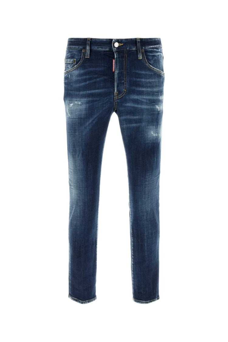 Dsquared2 Stretch Denim Skater Jeans