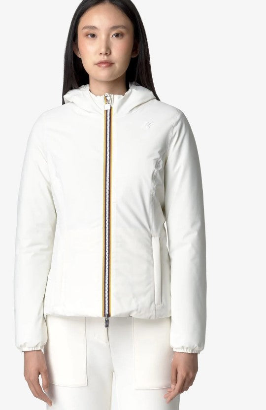 K-Way Reversible Windproof Jacket With Adjustable Hood