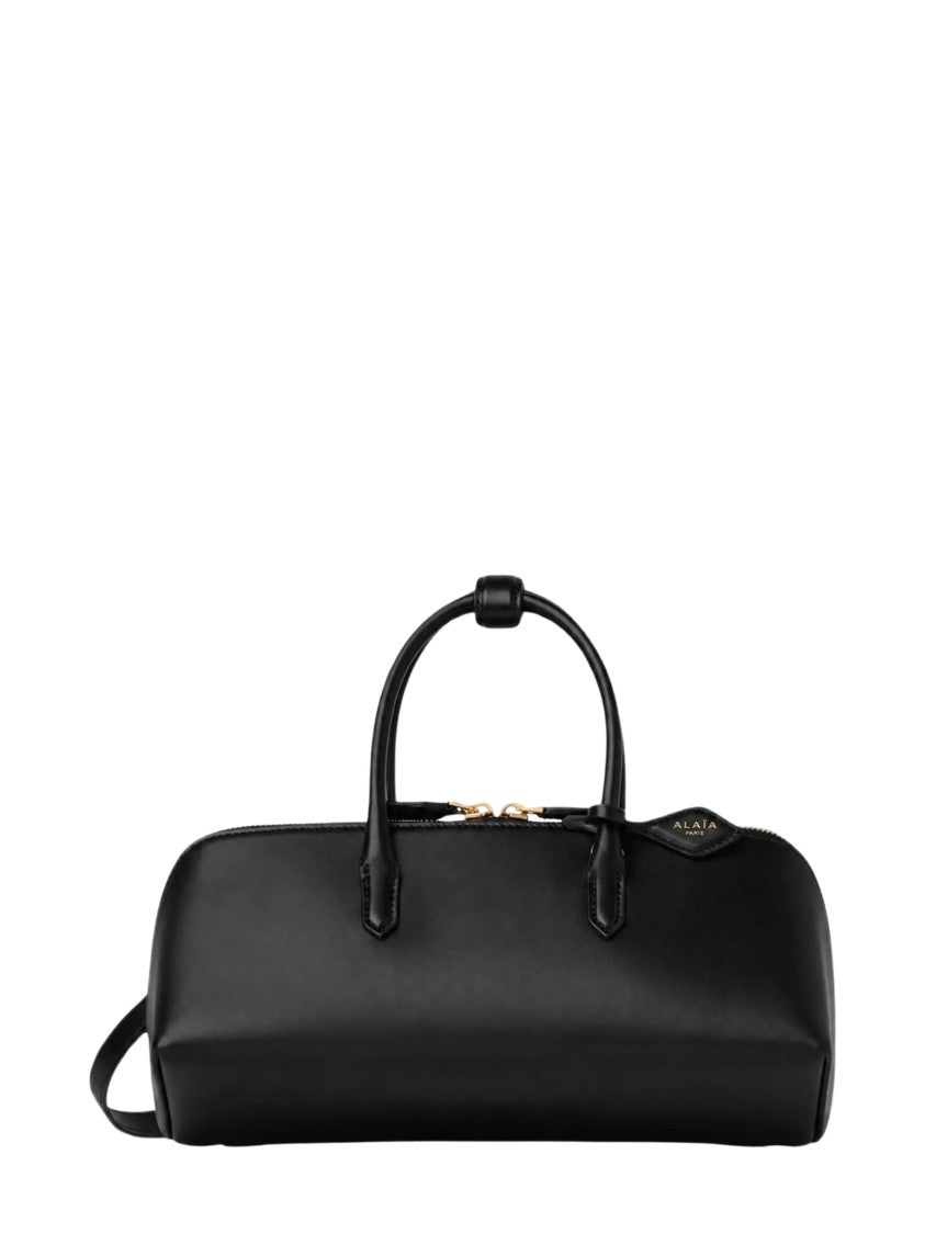 Alaïa Black Leather Small Delta Bag