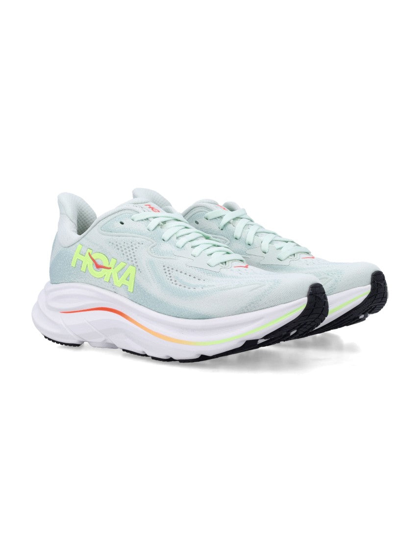 Hoka Clifton Jacquard Mesh Active Sneakers