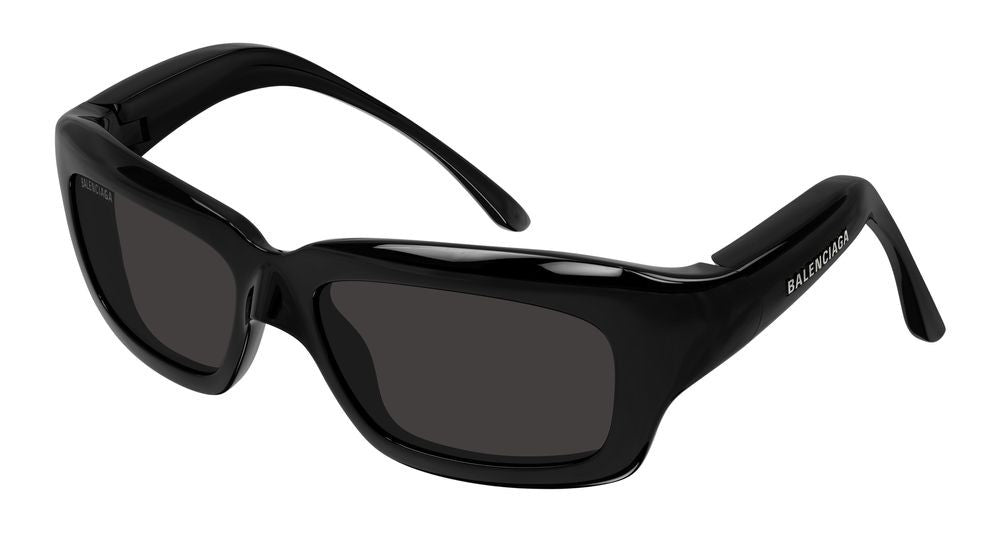 Balenciaga Black Bb0385s Oversized Square Frame Sunglasses