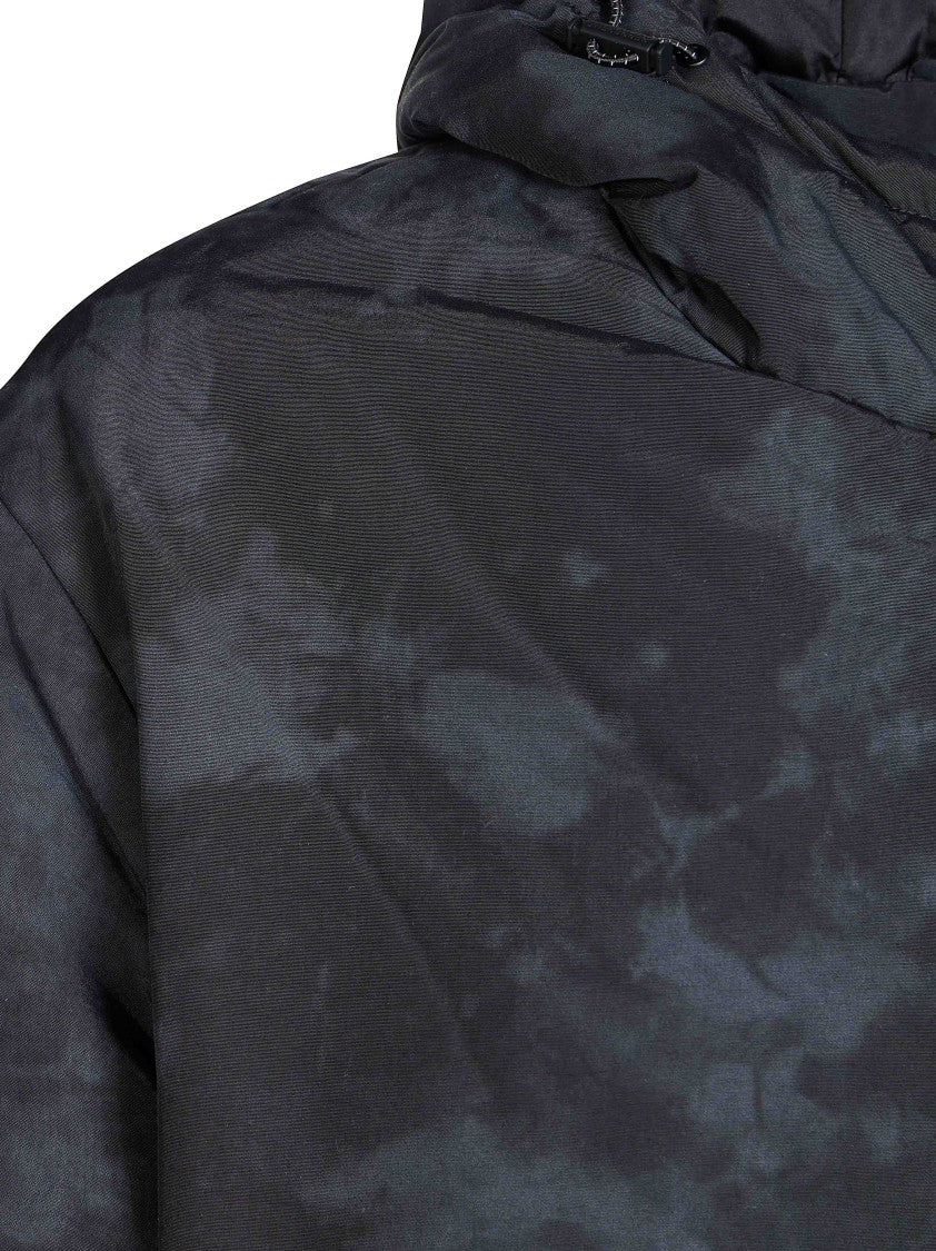Represent Dark Camo Cyclone Cropped Hooded Jacket