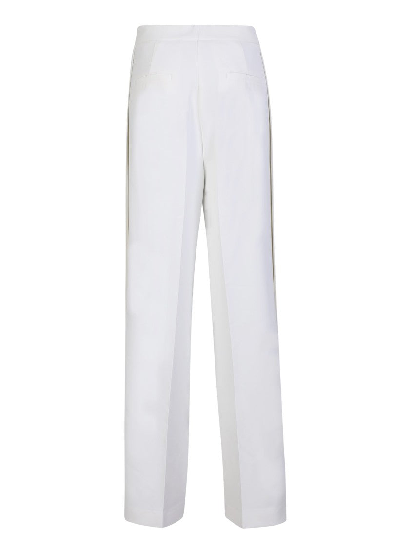 Blanca Vita White Palazzo Trousers