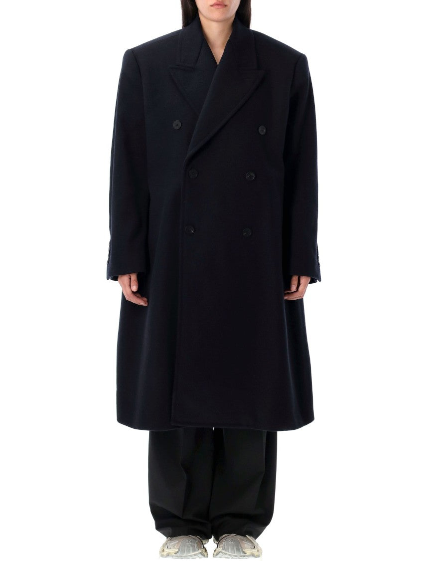 Balenciaga Oversized Double Breasted Coat