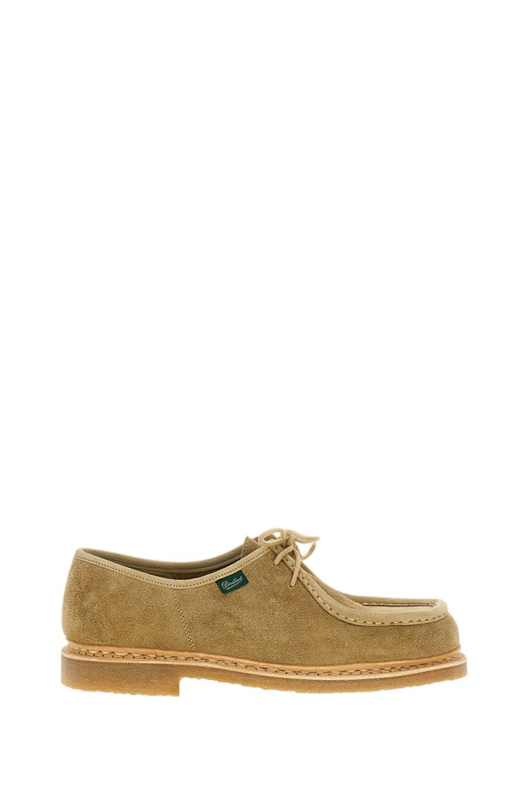 Paraboot Sand/Beige Micka Ario Suede Derby Shoes