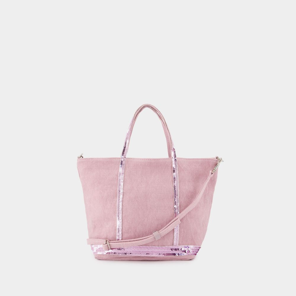 Vanessa Bruno Cabas S Shopper Bag - Linen - Pink