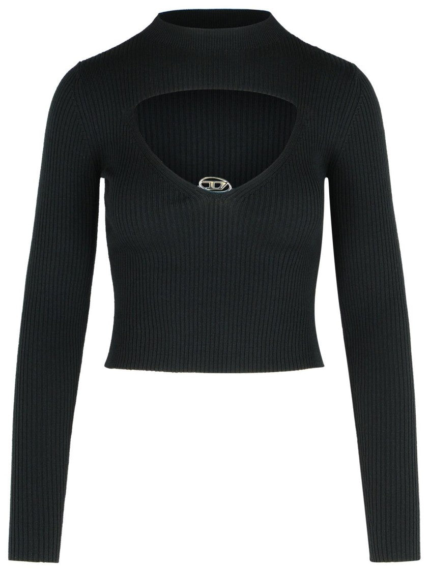 Diesel 'Olina' Black Wool Sweater