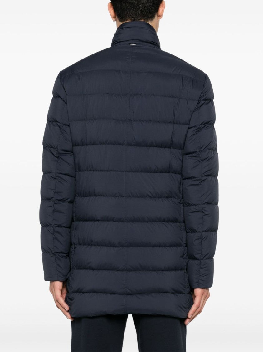 Herno Quilted Down Jacket With High Collar