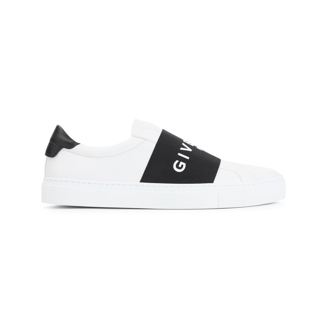 Givenchy White Sneakers With Contrasting Elastic Band