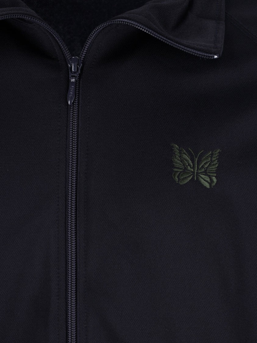 Needles Blue Zip Sweatshirt