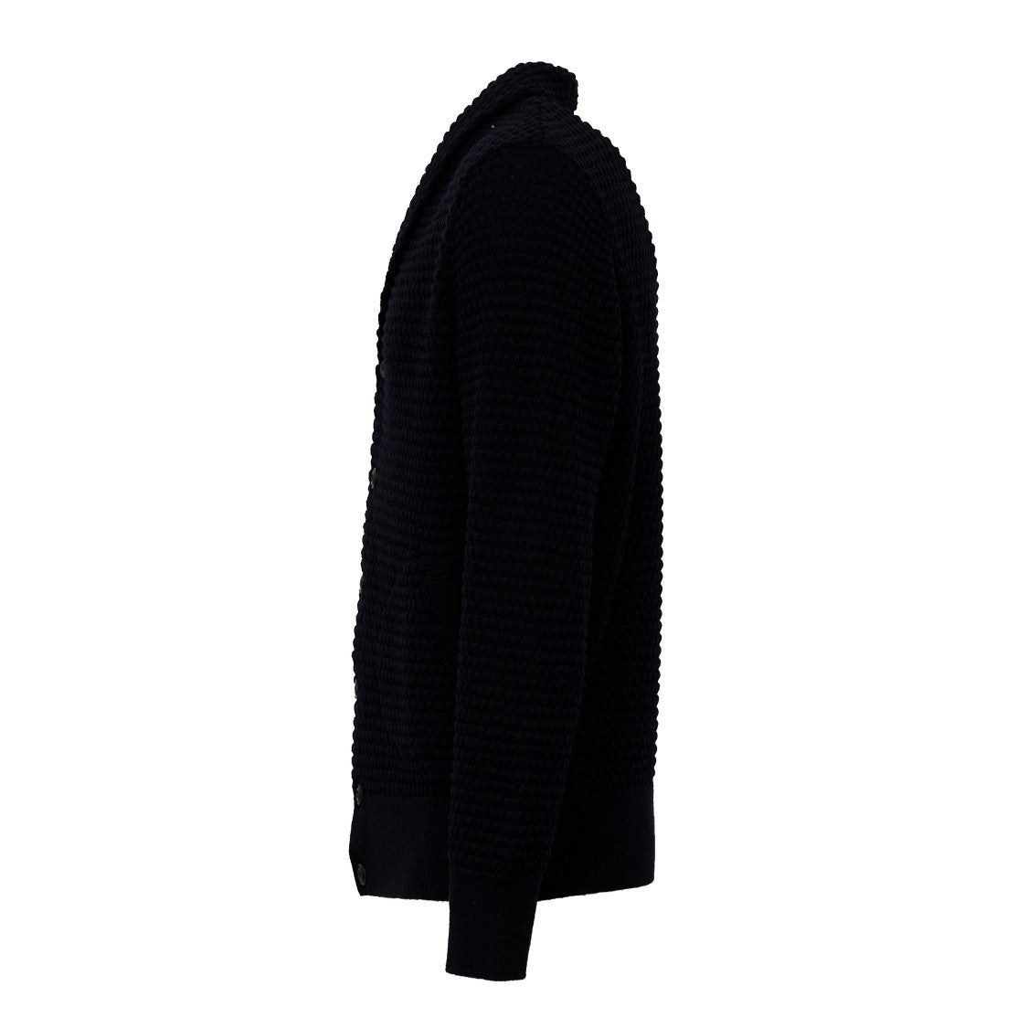 Grp Spotknit Honeycomb Shawl Collar Cardigan
